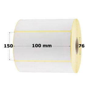 Etiquetas Térmicas 100x150mm, Canuto 76mm. Caja