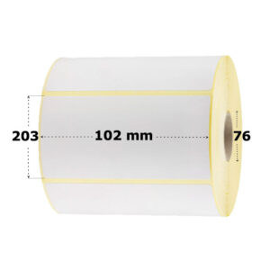 Etiquetas Transferencia 102x203mm, Canuto 76mm. Caja