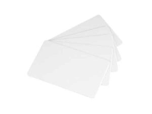 Evolis Tarjetas Blancas En Blanco De PVC