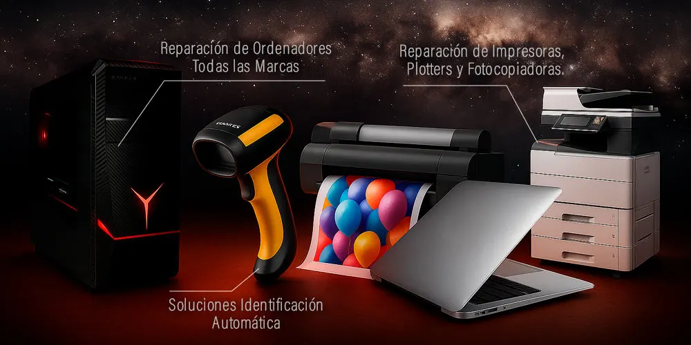 Reparación de Ordenadores Todas Las Marcas - ICB Service Servicio de reparación ordenadores en Madrid