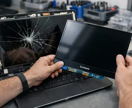 Cambio Pantalla Portatil Lenovo Villa Del Prado