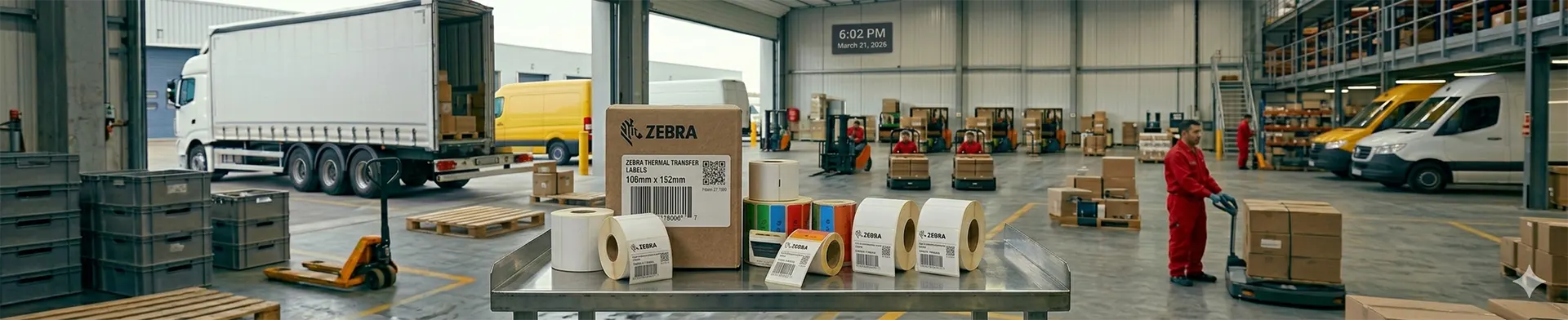 Rollo Etiquetas Zebra Pg
